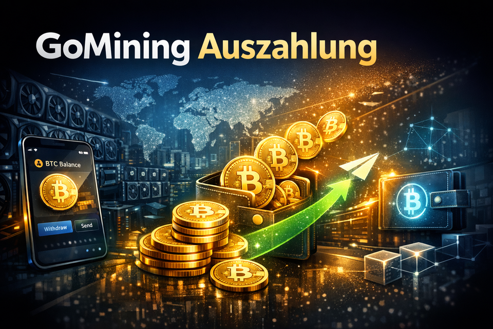 GoMining Auszahlung: So funktioniert die Auszahlung bei GoMining